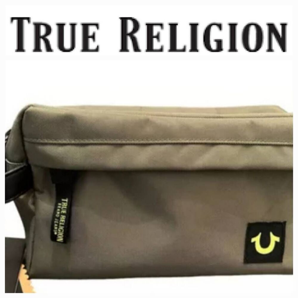 True Religion Aldis Dopp Bag- Olive
